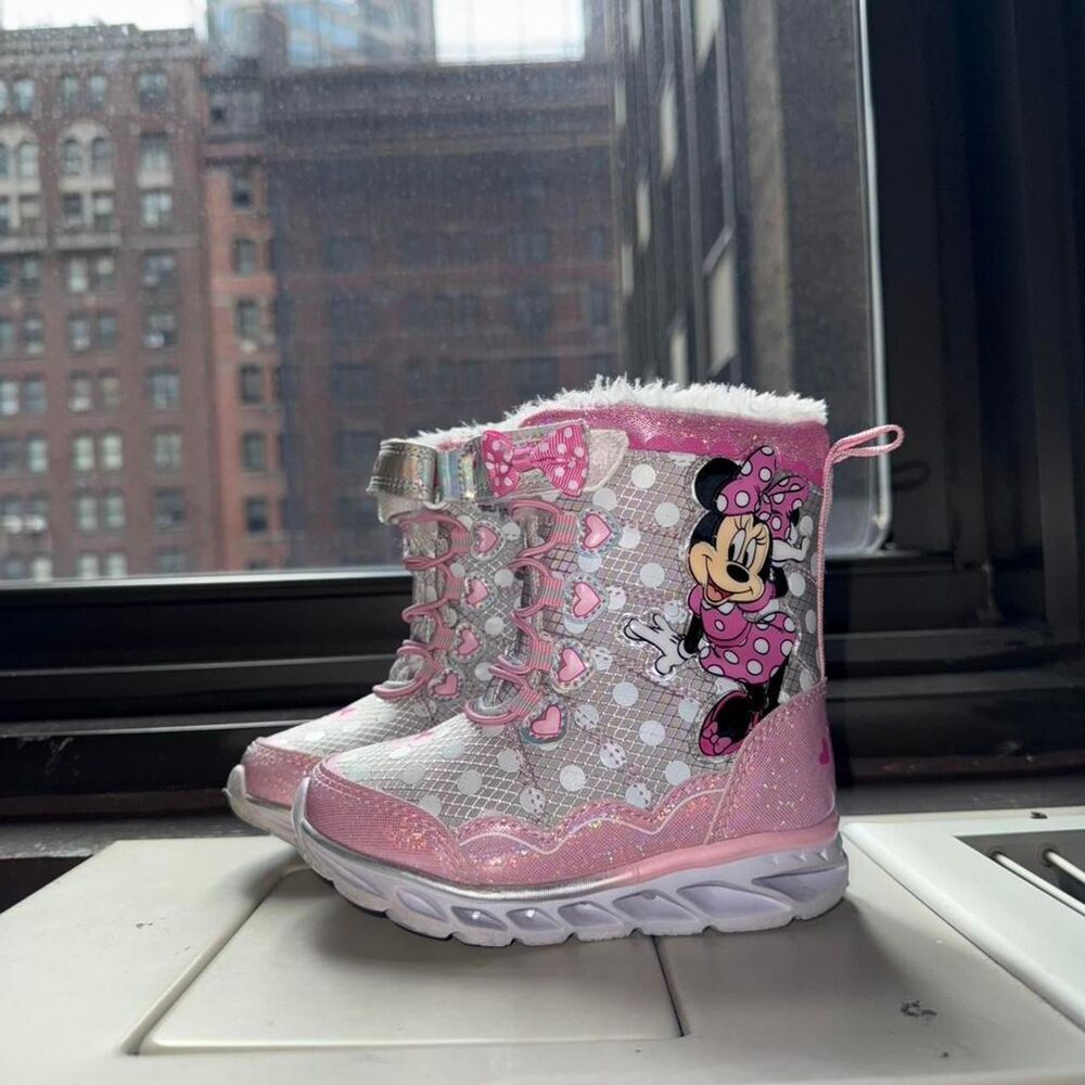 Disney Women's Pink Boots